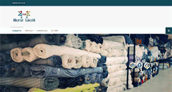 Desktop Screenshot of murattekstil.net