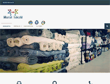 Tablet Screenshot of murattekstil.net